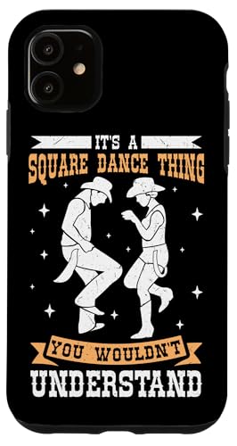 Hülle für iPhone 11 Witziger Square Dance Spruch von Square Dance Designs