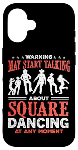 Hülle für iPhone 16 Witziger Square Dance Spruch von Square Dance Designs