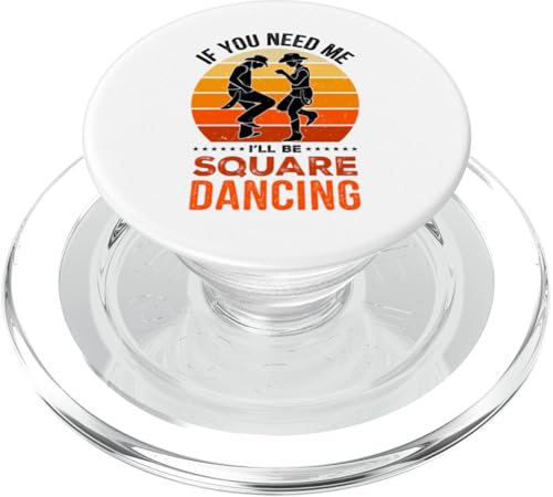 Witziger Square Dance Spruch PopSockets PopGrip für MagSafe von Square Dance Designs