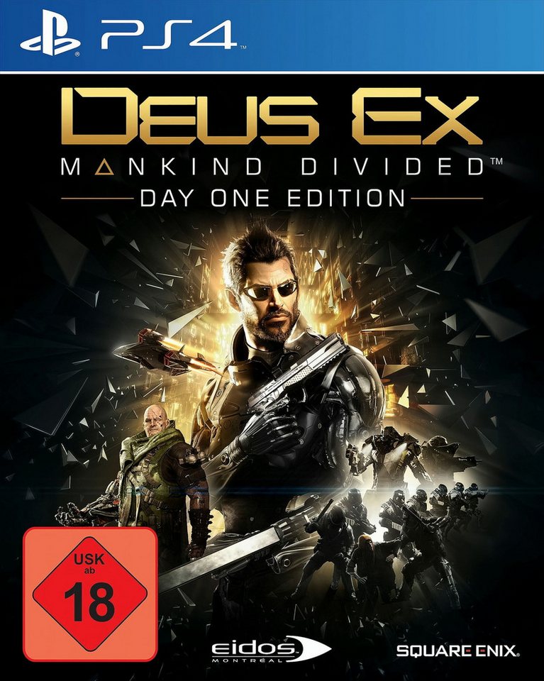 Deus Ex: Mankind Divided - Day One Edition Playstation 4 von Square Enix