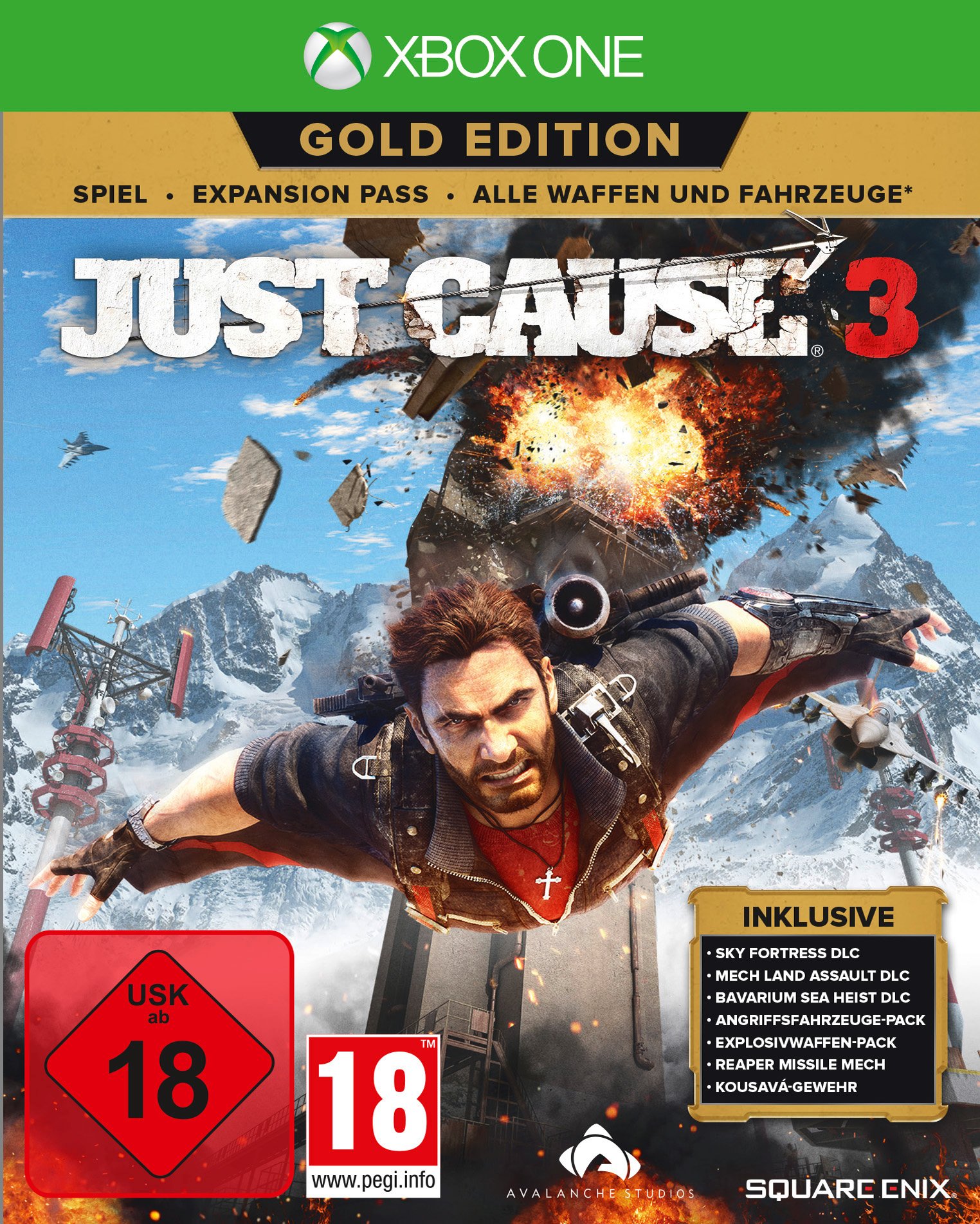 Just Cause 3 (Gold Edition) (DE/Multi in Game) von Square Enix