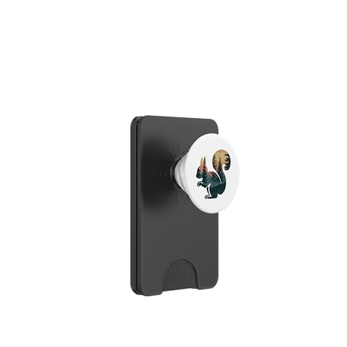 Eichhörnchen Jagd Wandern Outdoor Camping Wald Männer Frauen PopSockets PopWallet für MagSafe von Squirrel Hunting Wildlife Camping Men Women Kids