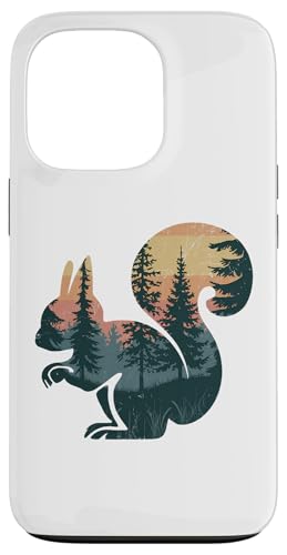 Hülle für iPhone 13 Pro Eichhörnchen Jagd Wandern Outdoor Camping Wald Männer Frauen von Squirrel Hunting Wildlife Camping Men Women Kids