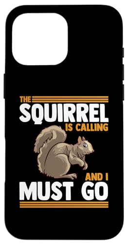 Hülle für iPhone 16 Pro Max Eichhörnchen Jagd Schießen Wildtiere Jagd von Squirrel Hunting