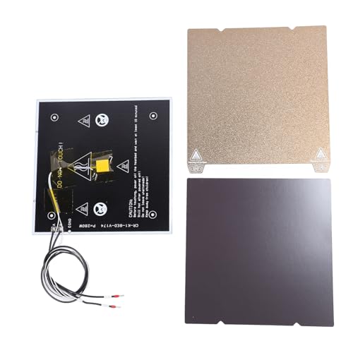 3D -Drucker Erhitztes Bett Kit Aluminium Erhitztes Bett und Doppelseitige PEI -Textur 3D -Drucker -Buildplattenblatt mit Magnetbasis für K1 K1C 3D -Drucker Erhitztes Bett Kit Aluminium Erhitztes Bett und Doppelseitige PEI -Textur 3D -Drucker -Buildplattenblatt mit Magnetbasis für K1 K1C von Srliya