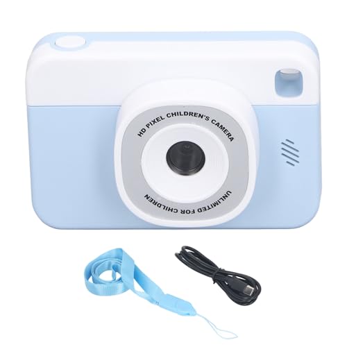 Digitalkamera für Teenager, Taschen-Digitalkamera für Teenager, 48 MP, 1080 P HD, 2,4-Zoll-IPS-Bildschirm, 4-facher Zoom, Autofokus, Kompaktkamera für Reisefotografie, Vlogging von Srliya