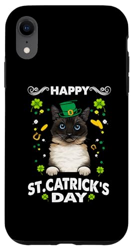 Hülle für iPhone XR Birman Cat Happy St Catricks Day St Patricks Day von St Catricks Day Cat St Patricks Day Lucky Charm