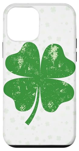 Irisches Kleeblatt Glückskleeblatt, vierblättriges Kleeblatt, St. Patricks Day Hülle für iPhone 12 mini von St Patricks Day Irish holiday shoppa