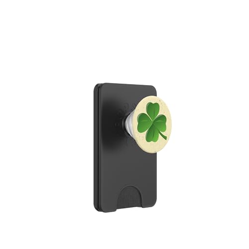 Irisches Kleeblatt Lucky Green Clover Leaf St. Patricks Day PopSockets PopWallet für MagSafe von St Patricks Day Irish holiday shoppa