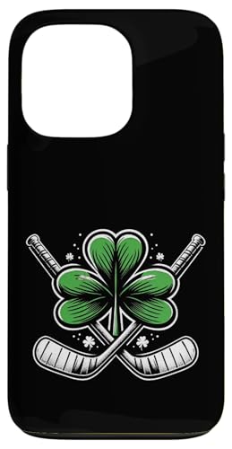 St Patricks Day Tee Kleeblatt Shirt Hockey St Patricks Day Hülle für iPhone 13 Pro von St patrick Day Shirt Men Women Boys Girls Hockey