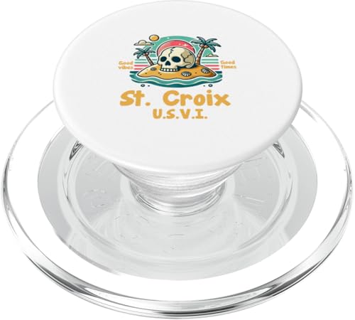 St. Croix usvi Souvenirs US Virgin Islands Holiday Reminder PopSockets PopGrip für MagSafe von St. Croix usvi Souvenirs US Virgin Islands