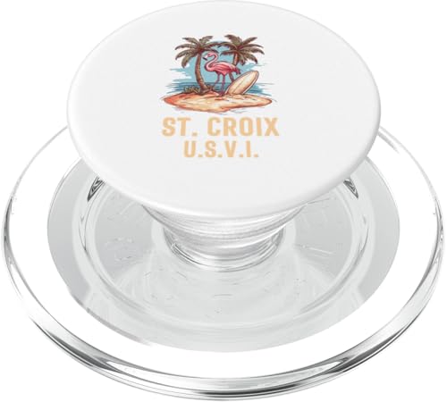 St. Croix usvi Souvenirs US Virgin Islands Holiday Reminder PopSockets PopGrip für MagSafe von St. Croix usvi Souvenirs US Virgin Islands