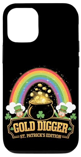 Hülle für iPhone 12/12 Pro St. Patrick's Day Rainbow Gold Digger St. Patrick's Edition von St. Paddy's Day Shamrock Green Irish Pride Tees