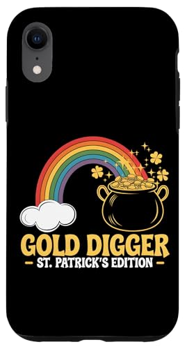 Hülle für iPhone XR St. Patrick's Day Rainbow Gold Digger St. Patrick's Edition von St. Paddy's Day Shamrock Green Irish Pride Tees