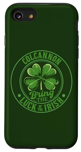 Hülle für iPhone SE (2020) / 7 / 8 "Colcannon Bring the Luck of the Irish" St. Paddy's Day von St. Patrick’s Day Irish Food Humor by NLTS