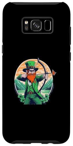 Hülle für Galaxy S8+ St. Patrick's Day Kleeblatt Bogenschießen von St. Patrick's Day Lustiges Trinken Irland
