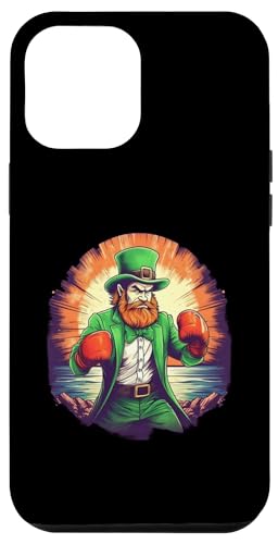 Hülle für iPhone 14 Plus St. Patrick's Day Kleeblatt Boxen von St. Patrick's Day Lustiges Trinken Irland