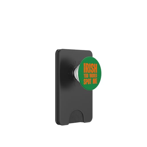 Irisch, du würdest mich sehen St. Patrick's Day Workout Gym PopSockets PopWallet für MagSafe von St. Patrick's Day Workout Apparel Co.