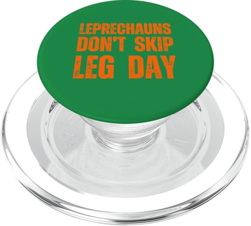 Kobolde lassen den Beintag nicht aus St. Patrick's Day Fitnessstudio PopSockets PopGrip für MagSafe von St. Patrick's Day Workout Apparel Co.