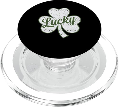 Lucky Irish Tee für Frauen St. Patricks Day Kleeblatt Grafik PopSockets PopGrip für MagSafe von St. Patricks Day Men Women Clothing