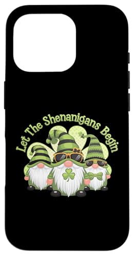 Shenanigans Herren Damen St. Patricks Day Lucky Shamrock Hülle für iPhone 16 Pro von St. Patricks Day Men Women Clothing