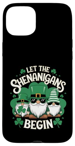 St. Patricks Day Lustiger Zwerg Lucky Graphic Tee Herren Damen Hülle für iPhone 15 Plus von St. Patricks Day Men Women Clothing