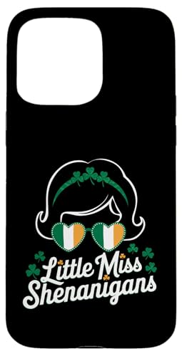 Little Miss Shenanigans St. Patrick's Day Damen Grafik Hülle für iPhone 15 Pro Max von St. Patricks Day Women Apparel