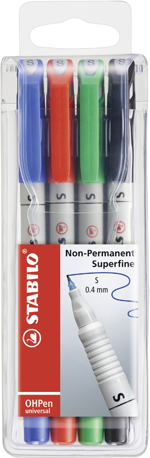 STABILO Nonpermanent-Marker OHPen universal, 8er Etui von Stabilo