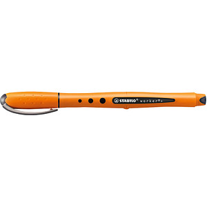 STABILO worker®+ Tintenroller orange 0,3 mm, Schreibfarbe: schwarz, 1 St. von Stabilo