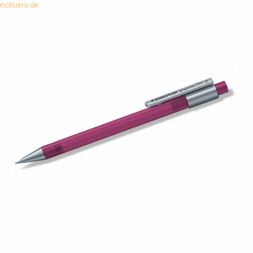 10 x Staedtler Druckbleistift graphite B 05 magenta von Staedtler