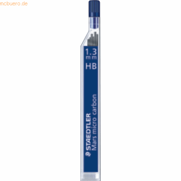 12 x Staedtler Feinmine Mars micro 1,3mm HB 6St von Staedtler