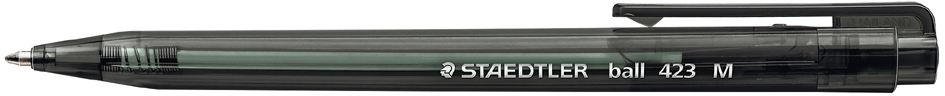 STAEDTLER Druckkugelschreiber ball 423 M, schwarz von Staedtler