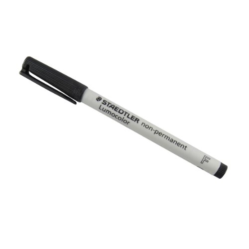 STAEDTLER MARS Folienstift Lumocolor F nonpermanent schwarz von Staedtler