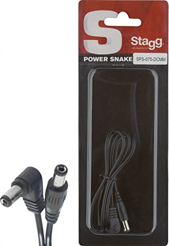 Stagg SPS-075-DCMM DC Strom-Kabel (75 cm, Stecker-auf-Stecker) von Stagg