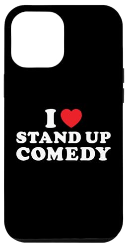 Hülle für iPhone 12 Pro Max Komiker Ich liebe Stand-Up-Comedy von Stand Up Comedy Hobby Present Comedian Apparel