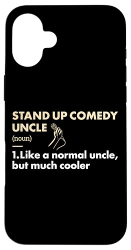 Hülle für iPhone 16 Plus Komiker Onkel Definition Stand-Up-Comedy von Stand Up Comedy Hobby Present Comedian Apparel