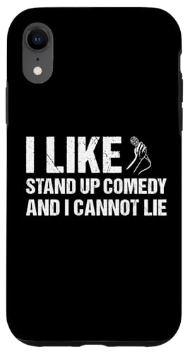 Hülle für iPhone XR Komiker Ich mag Stand-Up-Comedy von Stand Up Comedy Hobby Present Comedian Apparel