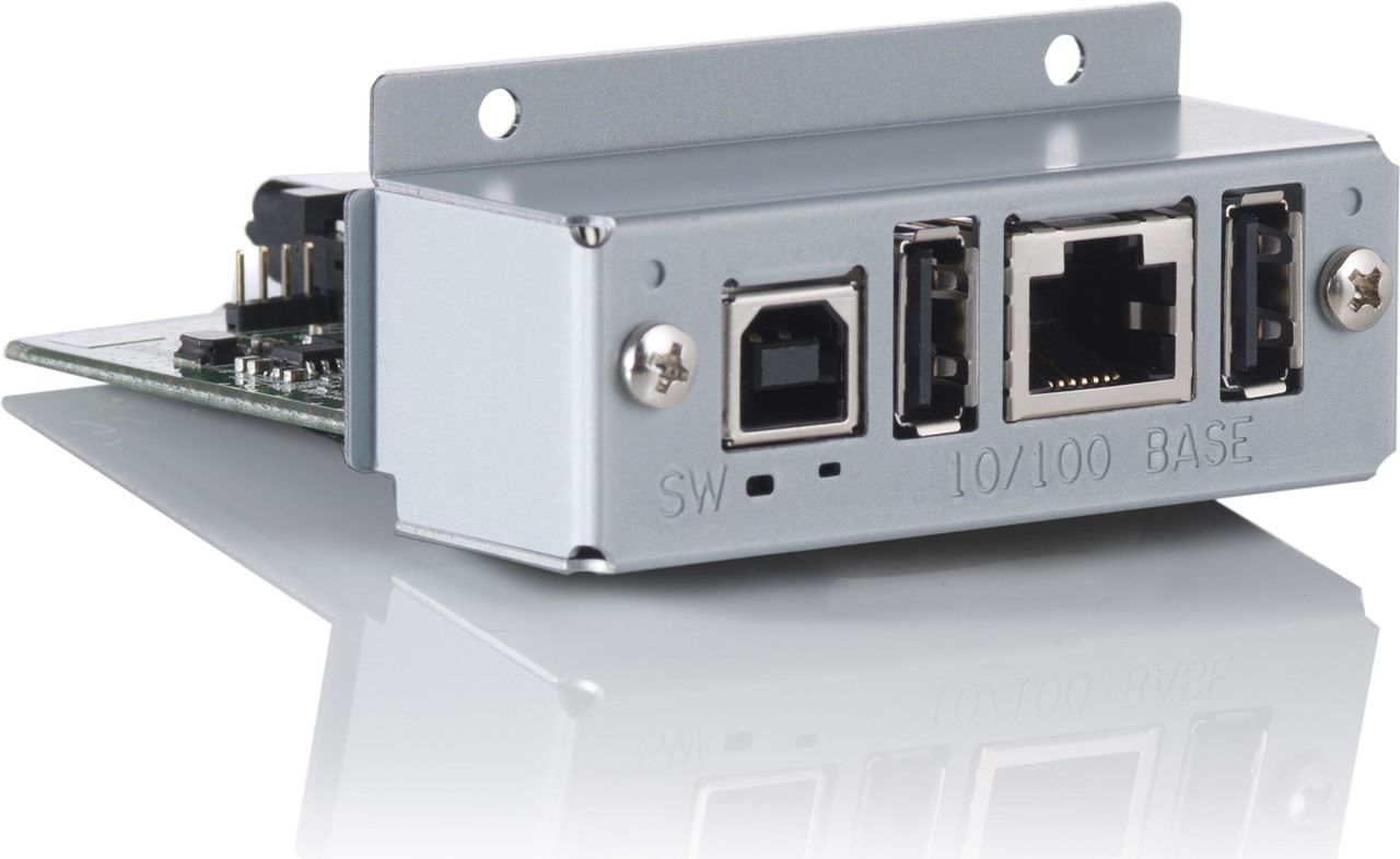 Star HI X Connect Interface - Druckserver - USB, 100Mb LAN - 100Base-TX - f�r Star SP700 (39607040) von Star Micronics
