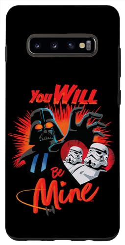 Hülle für Galaxy S10+ Star Wars Darth Vader You Will Be Mine Heart Valentine’s Day von Star Wars