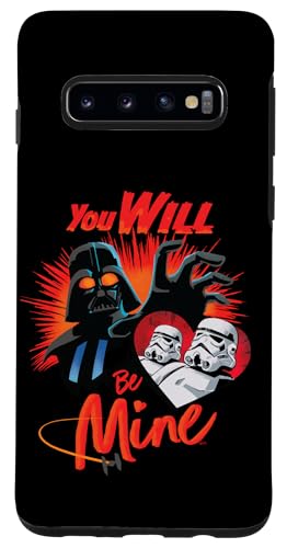 Hülle für Galaxy S10 Star Wars Darth Vader You Will Be Mine Heart Valentine’s Day von Star Wars