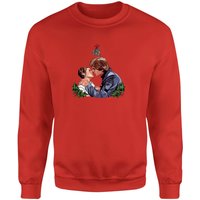 Star Wars Mistletoe Kiss Weihnachtspullover – Rot - XL von Star Wars