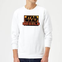 Star Wars Rebels Logo Pullover - Weiß - XXL von Star Wars