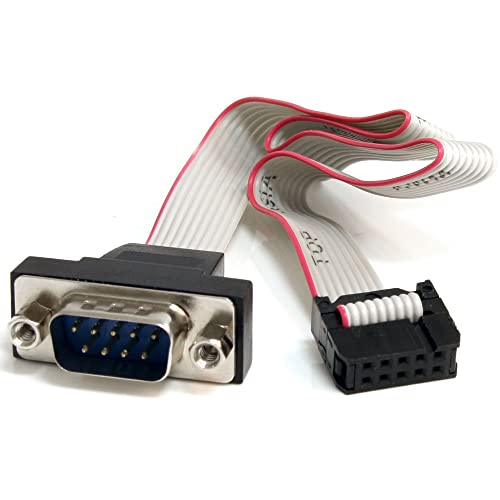 StarTech.com 10 Pin Motherboard Pinheader auf serielles DB9 Kabel - Interner Pinheader auf RS232 Adapter - 40cm StarTech.com 10 Pin Motherboard Pinheader auf serielles DB9 Kabel - Interner Pinheader auf RS232 Adapter - 40cm von StarTech.com