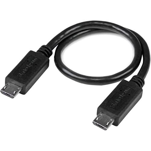 StarTech.com 20cm USB OTG Kabel - Micro USB auf Micro USB - USB OTG Adapterkabel - St/St StarTech.com 20cm USB OTG Kabel - Micro USB auf Micro USB - USB OTG Adapterkabel - St/St von StarTech.com