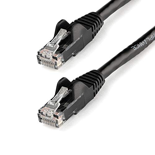 StarTech.com 7m Cat6 Snagless Gigabit UTP Netzwerkkabel - Cat 6 RJ45 Netzwerkkabel mit Knickschutz - Schwarz von StarTech.com