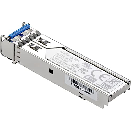 StarTech.com Cisco GLC-EX-SMD kompatibel SFP - Gigabit Fiber 1000Base-EX SFP Transceiver Modul - SM LC - 40km - 1310nm von StarTech.com