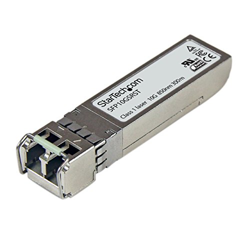 StarTech.com Transceiver Modul (SFP+ Module, 10GBase-ER HP kompatibel, Glasfaser, 1550 nm, LC Single Mode mit DDM) von StarTech.com