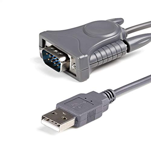 StarTech.com 91cm 1-Port USB auf Seriell RS232 Adapter, DB9/DB25 RS232 zu USB Konverter, Prolific, USB Seriell Adapter von StarTech.com