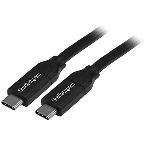 StarTech.com USB-C Kabel mit Power Delivery (5A) - St/St - 4m - USB 2.0 - Zertifiziert - USB 2.0 Typ-C Kabel - 100W/5A (USB2C5C4M) von StarTech.com