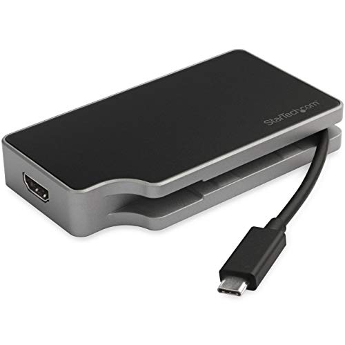 StarTech.com USB-C Multiport Adapter mit HDMI und VGA - 95W USB PD - Mac / Windows / Chrome - 4K - 1xA - GbE - Mobiler USB-C Adapter von StarTech.com